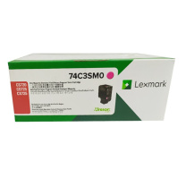 利盟 墨粉 74C3SM0 (红色) 适用CS720/CS725/CX725 DC