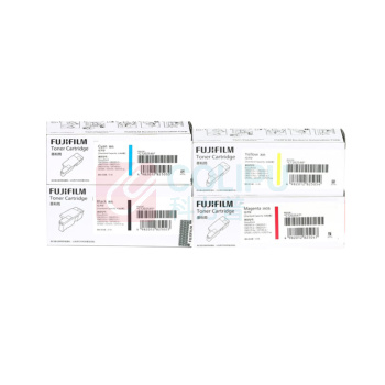 FUJIFILM FUJIFILM 墨粉筒套装 CT202545-48 黑色 1000页/支,彩色 700页/支 (黑/青/黄/红) 四色套装