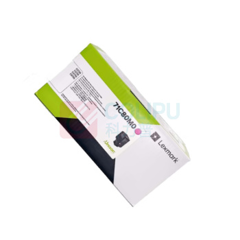 利盟 碳粉盒 71C80M0 5000页 (品红色)