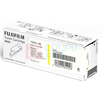 富士胶片 FUJI FILM 原装墨粉粉盒 CT201598 黄色高容