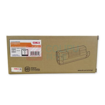 OKI 墨粉盒 OKIC710/C711DN 打印量11500页 (黑色) 适用机型1061DN;C710/C711DN