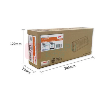 OKI 墨粉盒 OKIC710/C711DN 打印量11500页 (黑色) 适用机型1061DN;C710/C711DN