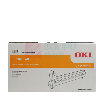 OKI 原装打印机硒鼓原厂耗材 44707401 30000页 (黑色) 适用OKI B820dn/B840n