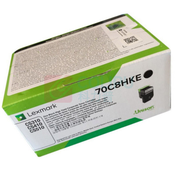 利盟 高容量碳粉盒 70C8HKE 4K (黑色)