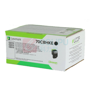 利盟 高容量碳粉盒 70C8HKE 4K (黑色)