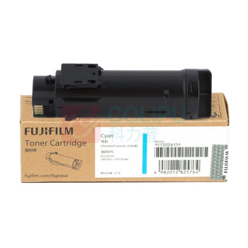 FUJIFILM 富士胶片 标准容量墨粉筒 CT202615 3000页 (青色) 适用于CP318dw/CM318z