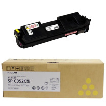 理光 RICOH 墨粉盒 SPC352C 9000页 (黄色) 适用于SP C352DN