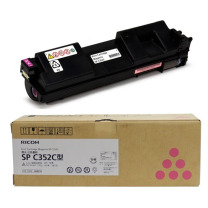 理光 RICOH 墨粉盒 SPC352C 9000页 (品红色) 适用于SP C352DN