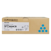 理光 RICOH 墨粉 SPC360HC 5000页 (青色) 适用于SP C360DNw/C360SFNw