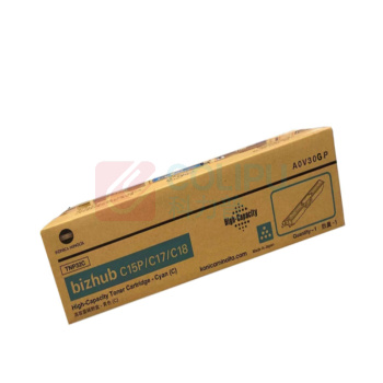 柯尼卡美能达 KONICA MINOLTA 标准容量 碳粉盒 TNP33C 1500页 (青色) 适用于bizhub C15P/C17/C18