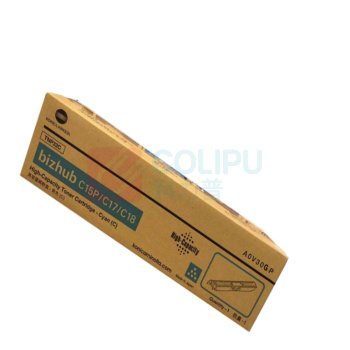 柯尼卡美能达 KONICA MINOLTA 标准容量 碳粉盒 TNP33C 1500页 (青色) 适用于bizhub C15P/C17/C18