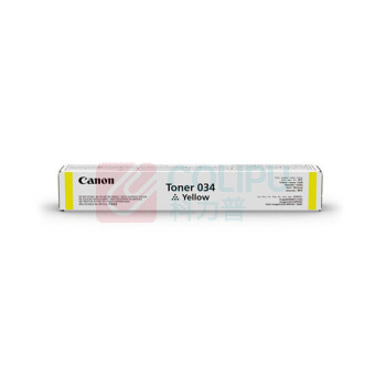 佳能 CANON 墨粉 CRG-034Toner Y 7300页 (黄色)