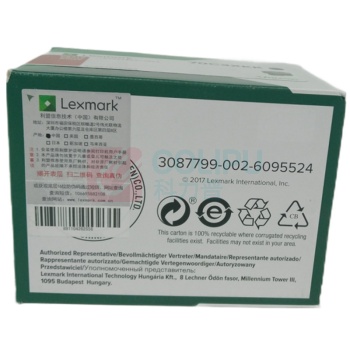 利盟 碳粉盒 70C3XKK (黑色) 适用于CS310 K版机器