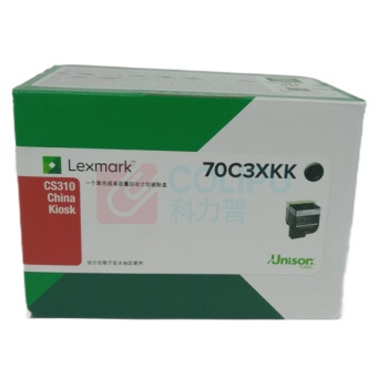 利盟 碳粉盒 70C3XKK (黑色) 适用于CS310 K版机器