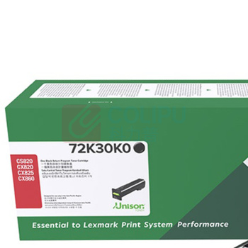 利盟 碳粉盒 72k30k0 8000页 (黑色) 适用于利盟CS820de