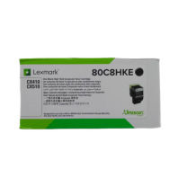 利盟 碳粉盒 80C8HKE (黑色) 适用于利盟CX410de