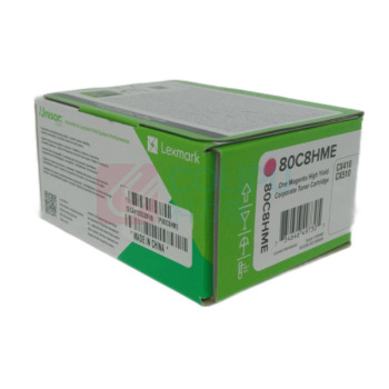 利盟 碳粉盒 80C8HME (红色) 适用于利盟CX410de