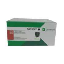 利盟 LEXMARK 碳粉盒 74C30k0 (黑色) 适用于利盟CCX725de