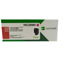 利盟 LEXMARK 碳粉盒 74C30M0 (红色) 适用于利盟CCX725de