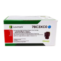 利盟 碳粉盒 78C3XC0 (青色)