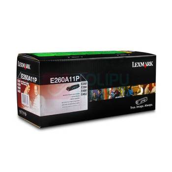 利盟 墨粉 E260A11P 3500页 (黑色)