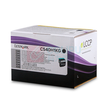 利盟 墨粉盒 C540H1KG 2500页 (黑色)