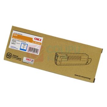 OKI 墨粉 44315311 6000页 (青色) 适用于C610