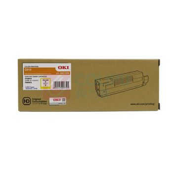 OKI 墨粉 44315309 (黄色) 适用于C610