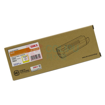 OKI 墨粉 44315309 (黄色) 适用于C610