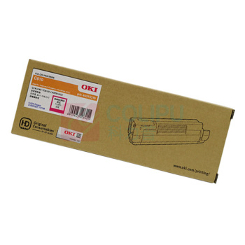 OKI 墨粉 44315310 6000页 (红色) 适用于C610