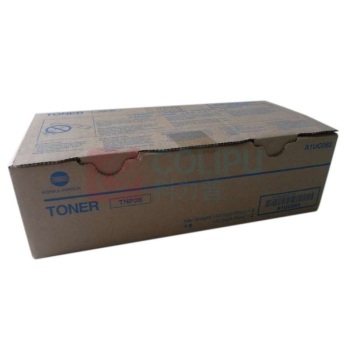 柯尼卡美能达 KONICA MINOLTA 碳粉 TNP26 5000页 (黑色) 2支/盒,按支出售