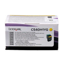 利盟 LEXMARK 墨粉盒 C540H1YG (黄色)