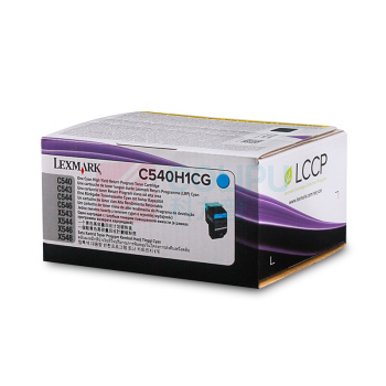 利盟 LEXMARK 墨粉盒 C540H1CG (青色)