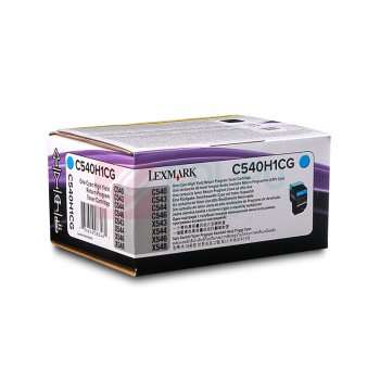 利盟 LEXMARK 墨粉盒 C540H1CG (青色)