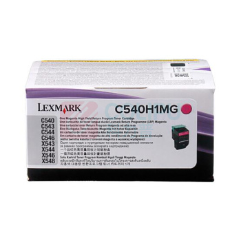 利盟 墨粉盒 C540H1MG (品红色)
