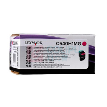 利盟 墨粉盒 C540H1MG (品红色)