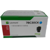 利盟 碳粉盒 78C30CK 6000页 (蓝色) 银行客户K版专用