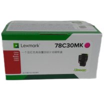 利盟 碳粉盒 78C30MK 6000页 (红色) 银行客户K版专用