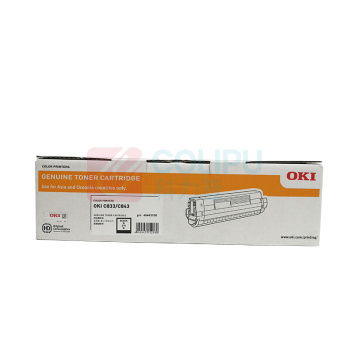 OKI 墨粉盒 46443108 10000页 (黑色) 适用于C833dn