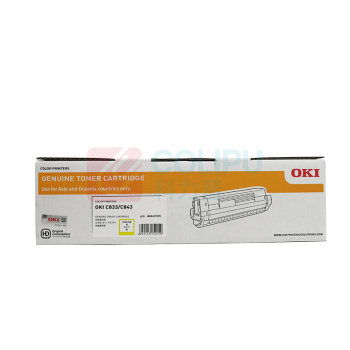 OKI 墨粉盒 46443105 10000页 (黄色) 适用于C833dn
