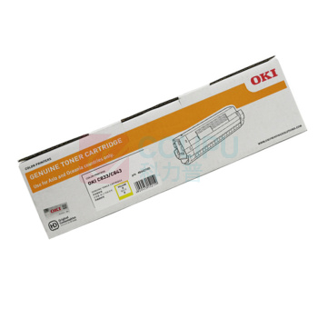 OKI 墨粉盒 46443105 10000页 (黄色) 适用于C833dn