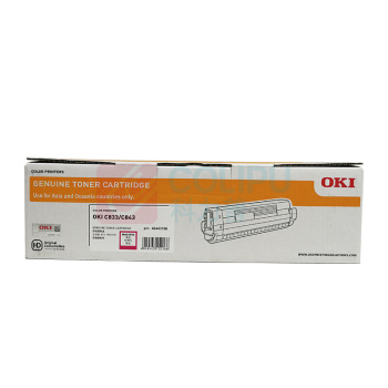 OKI 墨粉盒 46443106 (红色) 适用于C833dn