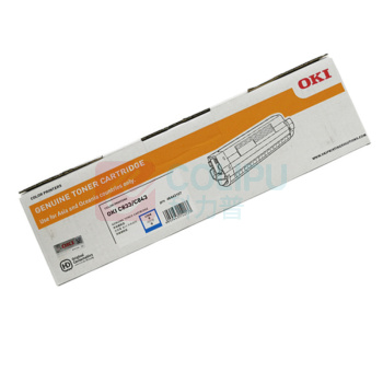 OKI 墨粉盒 46443107 10000页 (青色) 适用于C833dn