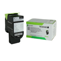 利盟 LEXMARK 原装粉盒 70C8HKE 黑色  高容 CS310/410/510dn