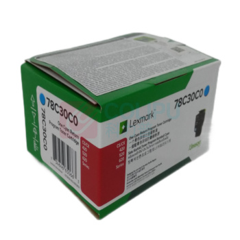 利盟 LEXMARK 墨粉 78C30C0 (青色) 适用于CX421adn