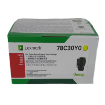 利盟 墨粉 78C30Y0 (黄色) 适用于CX421adn