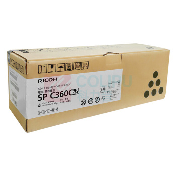 理光 RICOH 墨粉 SPC360C 2500页 (黑色) 适用于SPC360DNW/C360SFNw