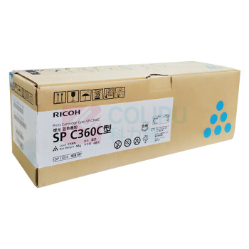 理光 RICOH 墨粉 SPC360C 1500页 (青色) 适用于SPC360DNW/C360SFNw