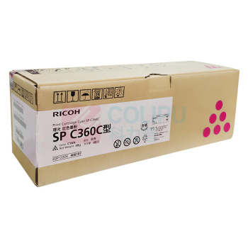 理光 RICOH 墨粉 SPC360C 1500页 (品红色) 适用于SPC360DNW/C360SFNw