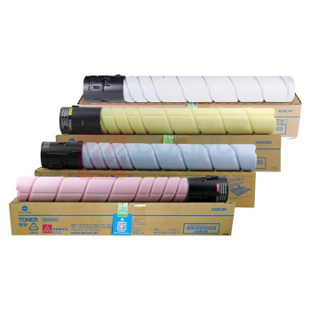 柯尼卡美能达 KONICA MINOLTA 四色高容量碳粉套装 TN220系列-H(大容量) (黑/蓝/红/黄) 适用bizhub C221S/C281/C7122/C7128等机型